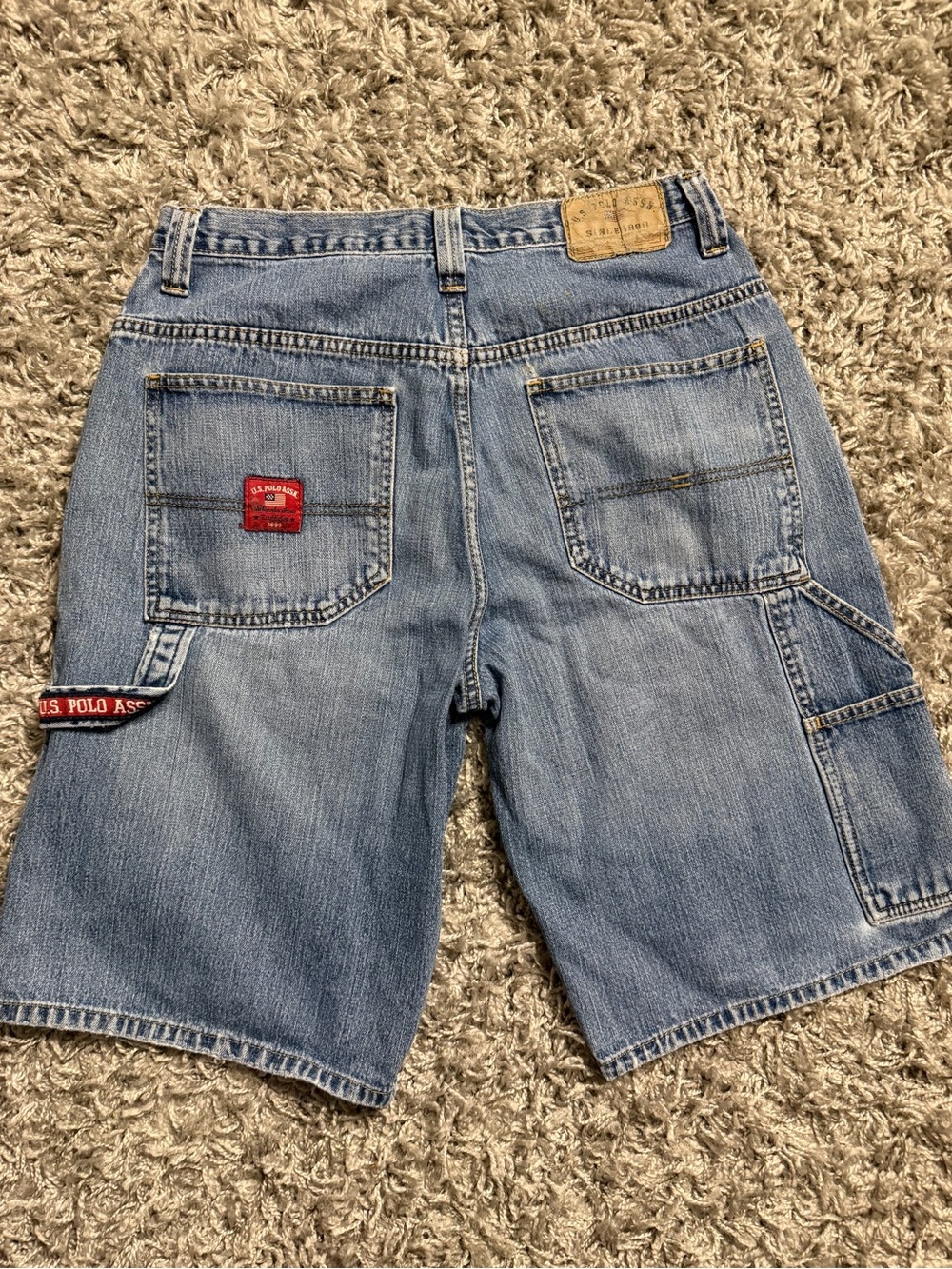 2000s US Polo Assn Jean Shorts Jorts Sz 32